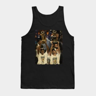 David Robinson vs Tim Duncan, Celebrating Their 1999 NBA Championship. Tank Top